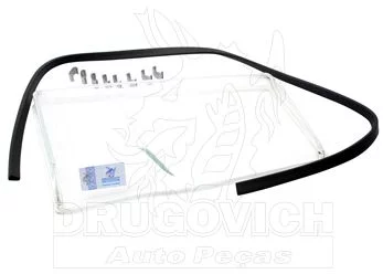 VIDRO FAROL FM12,FH12 LADO ESQUERDO - DRUGOVICH