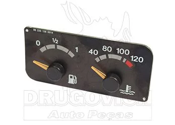 RELÓGIO INDICADOR COMBUSTÍVEL/TEMPERATURA 113,114,124T,R - PE