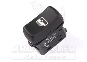 INTERRUPTOR VIDRO ELÉTRICO PORTA PGR - DRUGOVICH