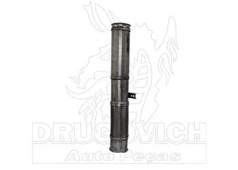 TUBO SILENCIOSO FLEXÍVEL 114,124P,R,T 900MM (INOX) - DRUGOVICH