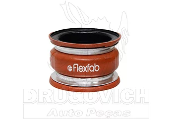 MANGUEIRA TURBO AR ADMISSÃO OM457/460 - FLEXFAB